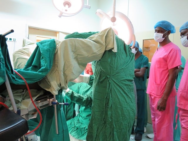 Reparation de cas de fistule obstétricale à l'Hopital Biamba Marie Mutombo à Kinshasa