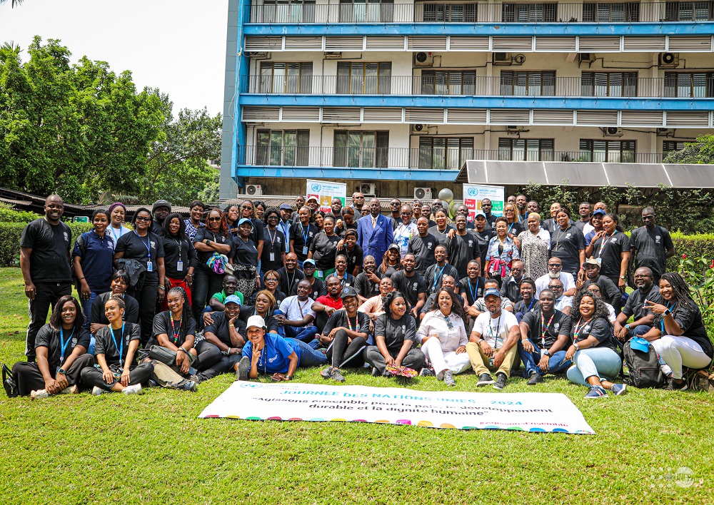 Le staff des Nations-Unies 