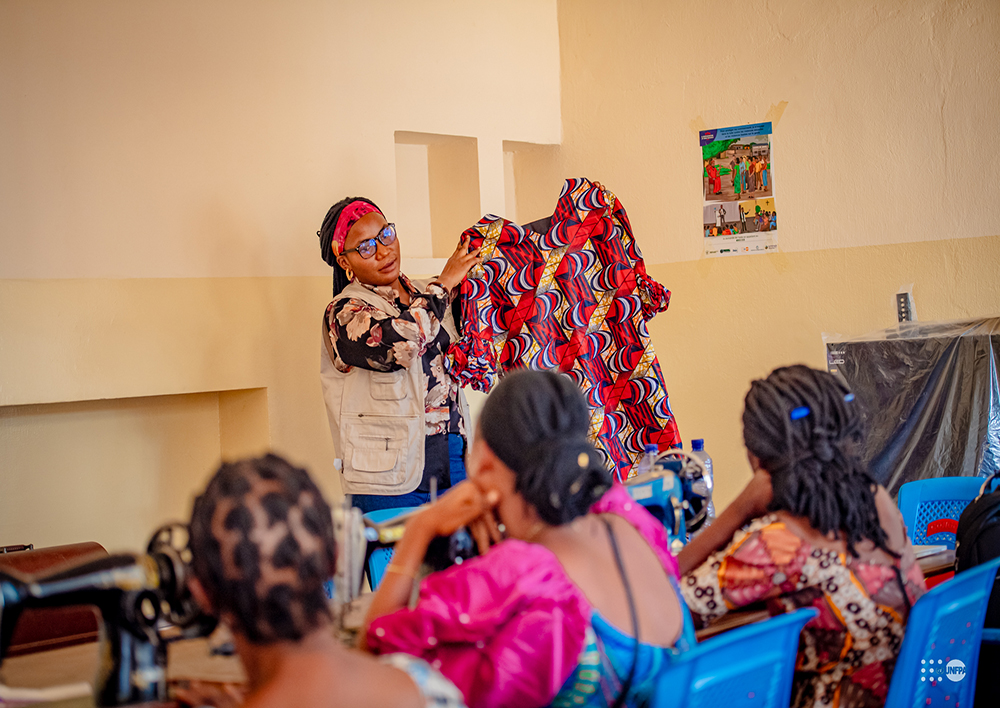 Formation en coupe et couture qui assurer la réinsertion socio-économique des survivantes