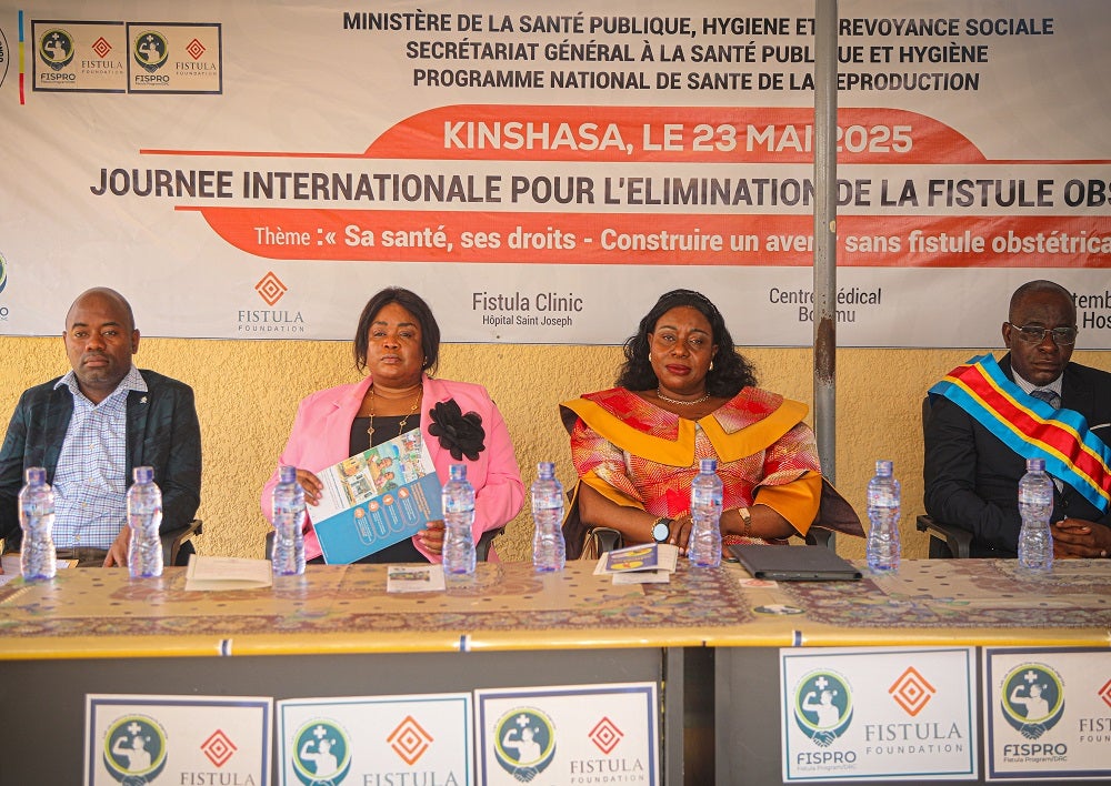 Les officielles le jour de la célébration de la JIFO à Mont Ngafula