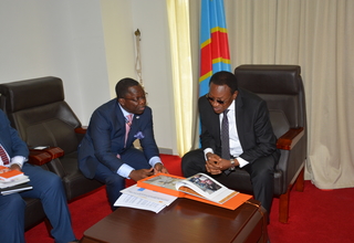 Le Représentant Résident de UNFPA reçu par le Premier Ministre de la RDC. 