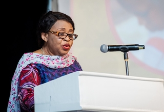 Mme la Secrétaire générale de Genre, Mme Esther Kamuanya Biayi