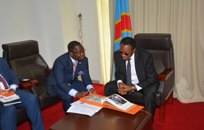 Le Représentant Résident de UNFPA reçu par le Premier Ministre de la RDC. 