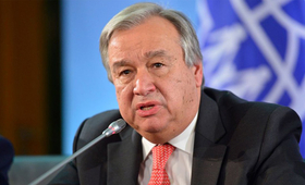Le Secrétaire général de l'ONU António Guterres