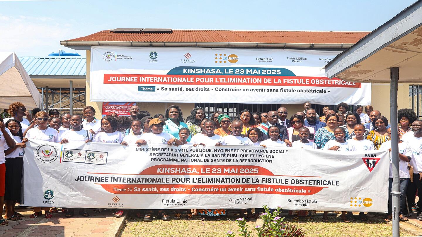 Les survivantes guéries de la fistule obstétricale à Kinshasa