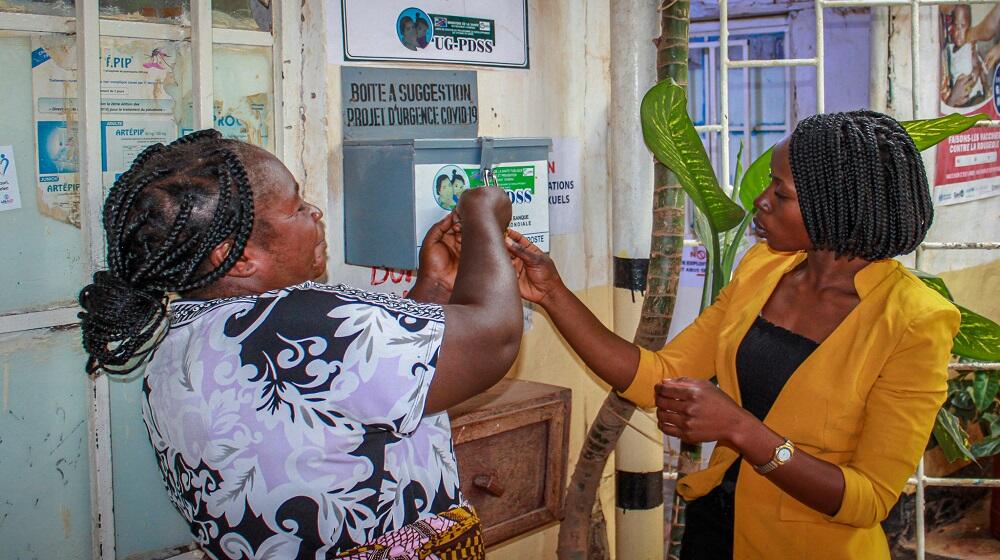 Ouverture de la boite à plaintes  au centre de santé BORA Aire de santé Umoja