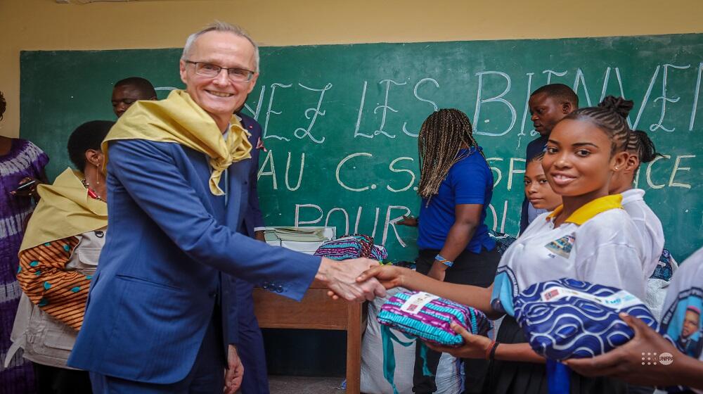 L'Ambassadeur de la Norvège en RDC à Matadi