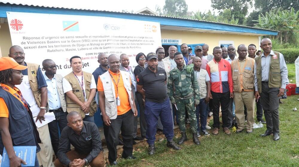 Lancement du projet au centre de santé de Nizi en Ituri