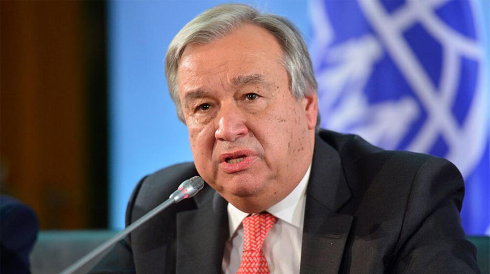 Le Secrétaire général de l'ONU António Guterres