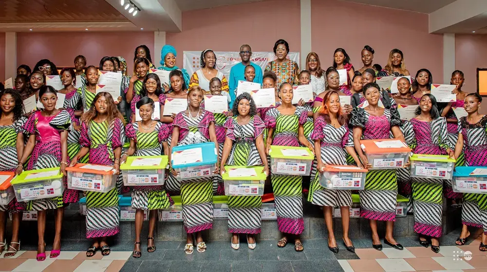 Kinshasa, cinquante jeunes filles déscolarisées de la N’sele désormais autonomes