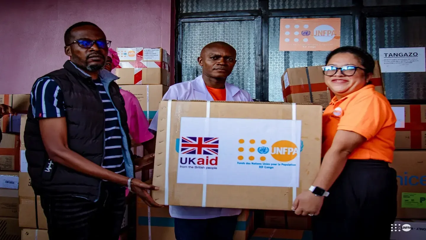 RDC : UNFPA appuie les zones de santé affectées par la crise humanitaire en médicaments et matériels de santé de la reproduction