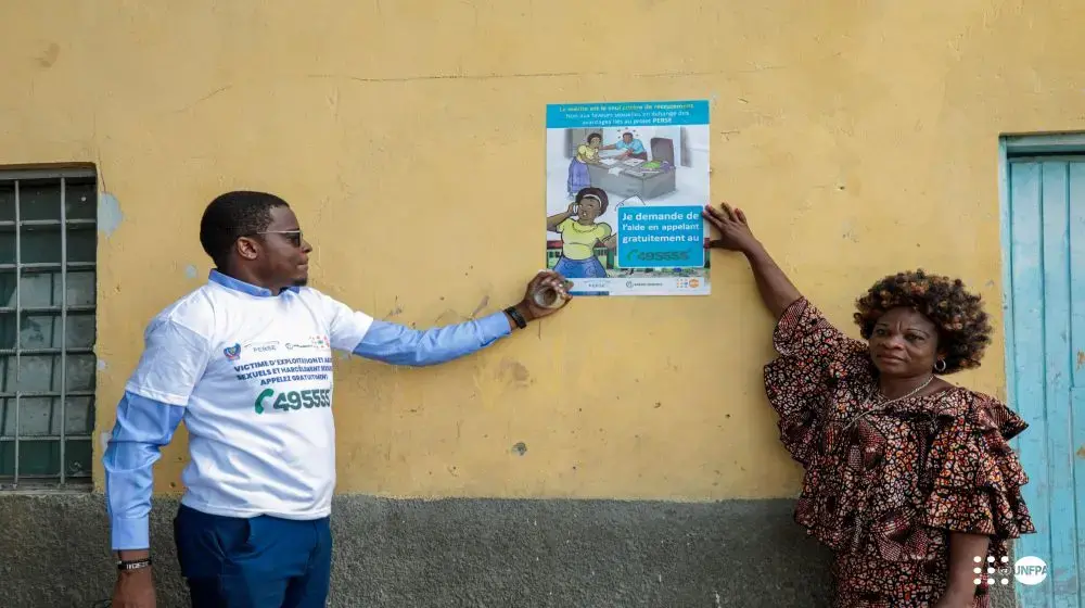 Lancement de la campagne d’affichage dans les écoles primaires de Kinshasa