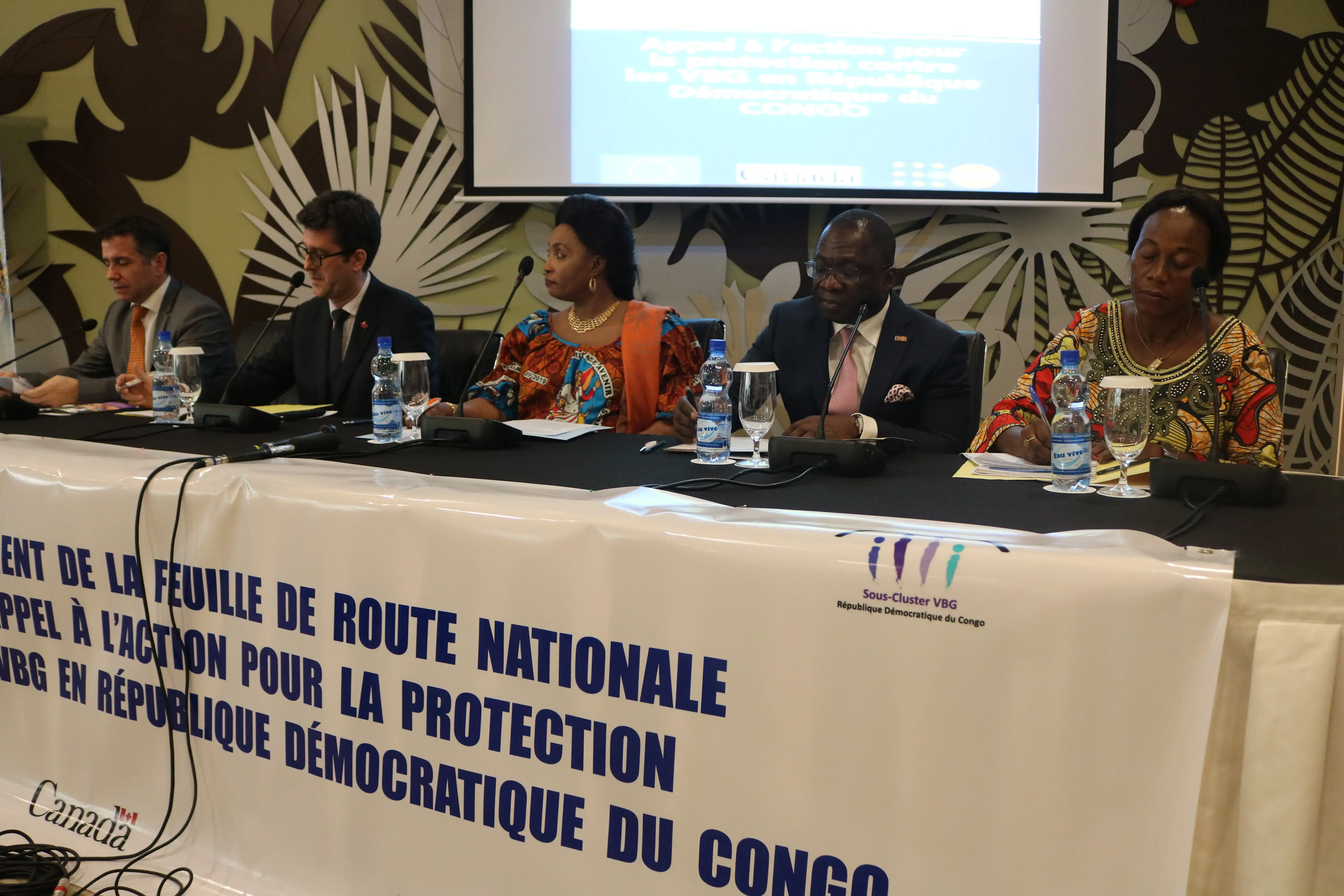 Le ministère du Genre, UNFPA, ECHO et le Canada lancent la feuille de route nationale sur la protection contre les VBG en situation d’urgence en RDC