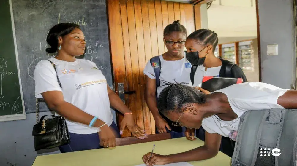 Les élèves sensibilisés sur l’Académie de leadership féminin 