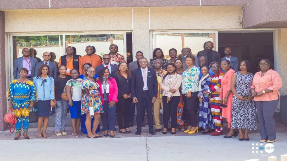 Le Représentant Eugène KONGNYUY a eu sa première rencontre avec la presse locale de Kinshasa