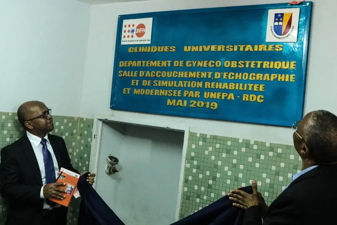 UNFPA remet une salle d’accouchement modernisée et équipée aux CUK