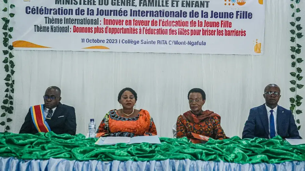 Le Ministère du genre et UNFPA ont célébré la Journée Internationale de la Fille