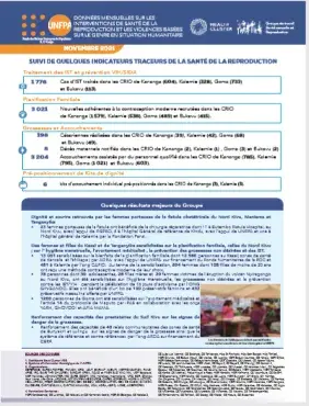 LE BULLETIN SR ET VBG DU MOIS DE NOVEMBRE