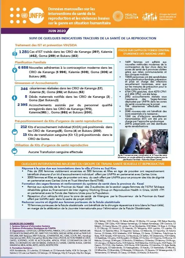 BULLETIN SR ET VBG POUR LES MOIS DE JUIN