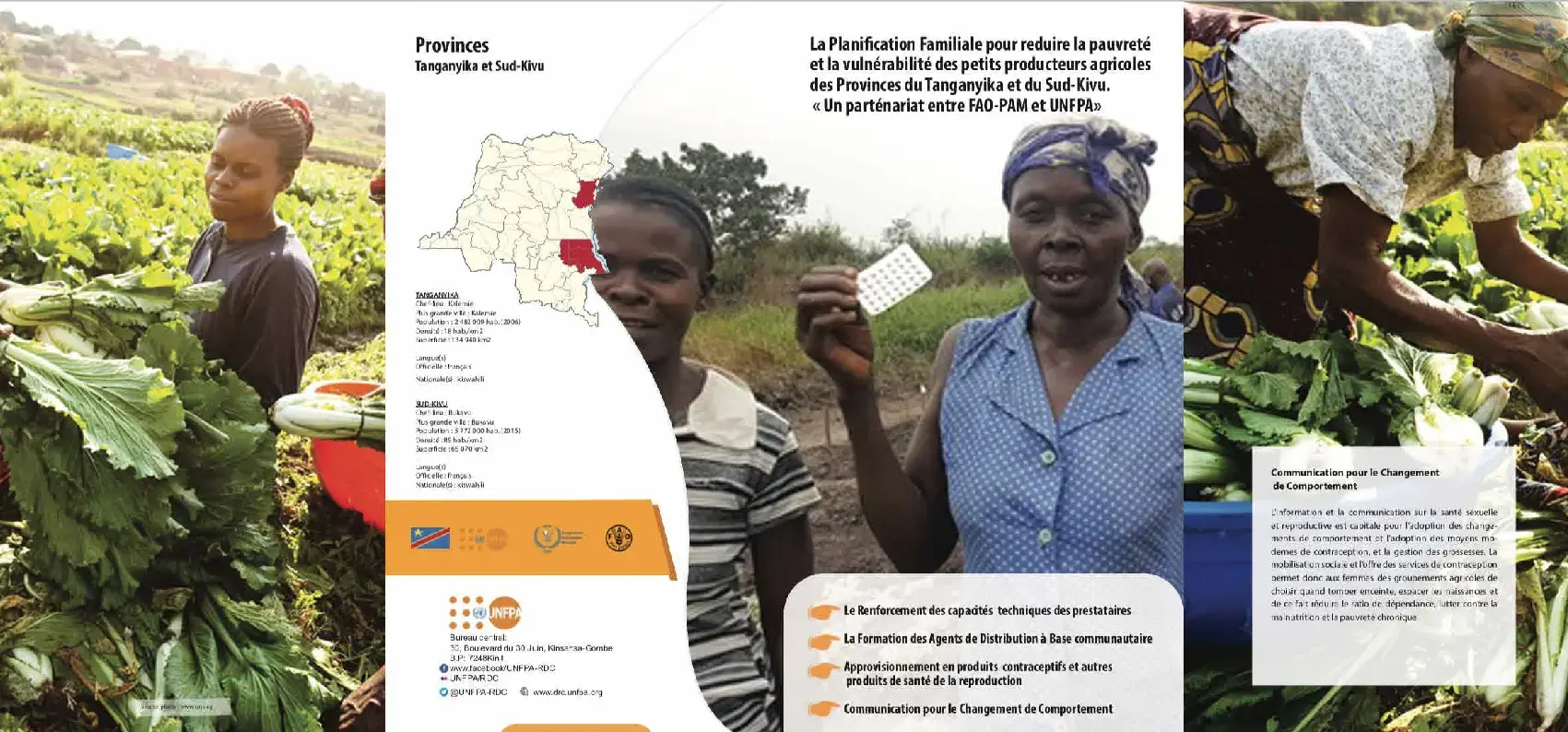 L’intégration de la planification familiale pour les petits producteurs agricoles du Tanganyika et du Sud Kivu