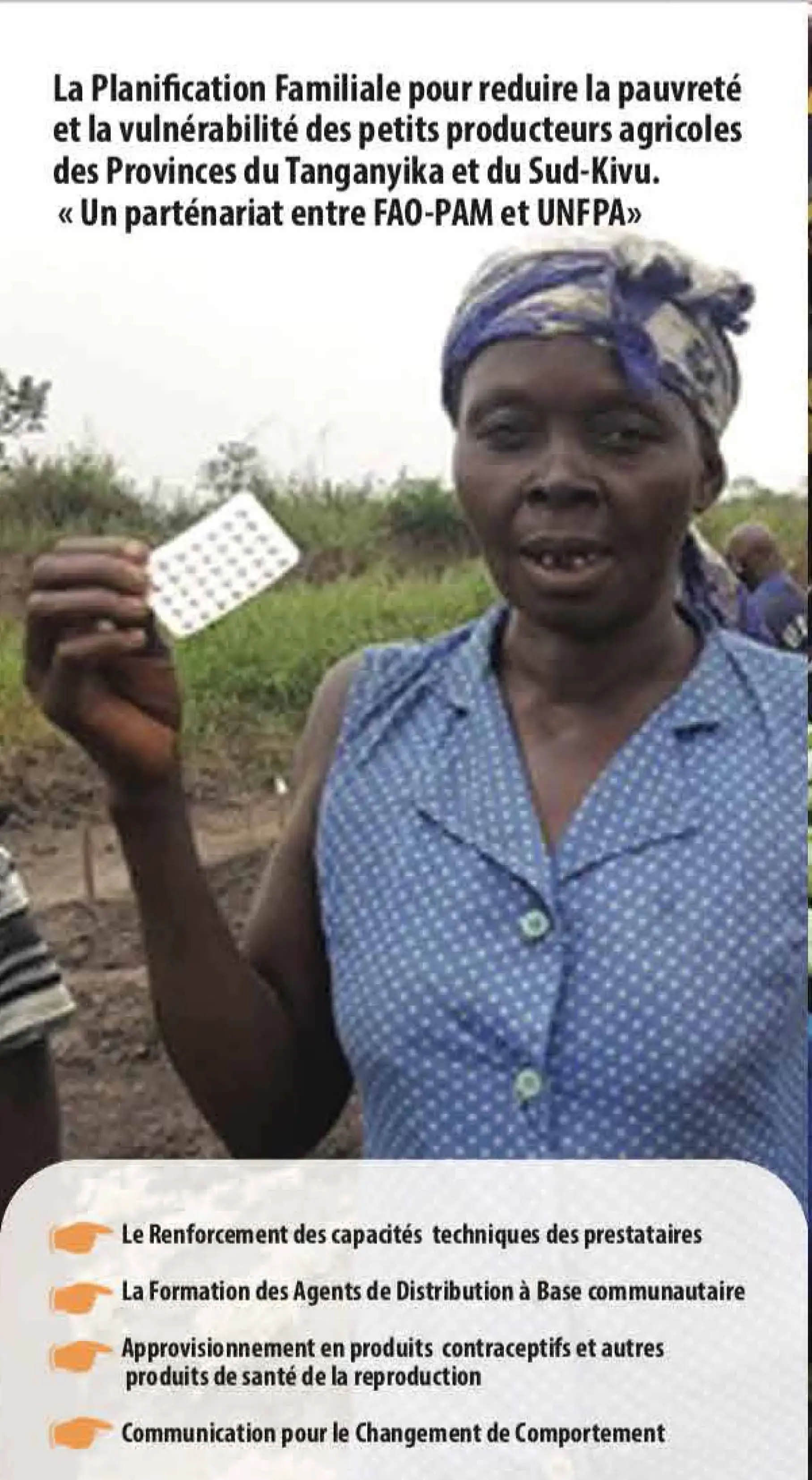 L’intégration de la planification familiale pour les petits producteurs agricoles du Tanganyika et du Sud Kivu